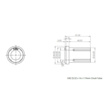 RR SHACKLE BUSH KIT (80 duro/ShA)