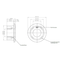 RR LEAF SPRING EYE BUSH KIT (80 duro/ShA)