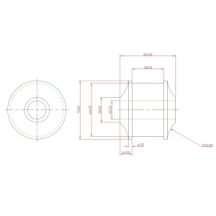 Mitsubishi 380 Rr Trailing Arm Front Bush Kit (80 duro/ShA)