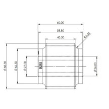 Trailing Arm to Diff Mount Bush Kit (80 duro/ShA)