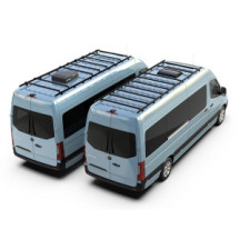 Mercedes-Benz Sprinter (L3H2/170in LWB/High Roof) (2006-Current) Slimpro Roof Rack Kit
