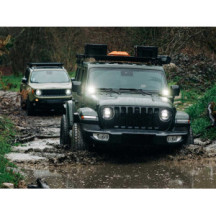 Jeep Wrangler JL 4 Door (2018-Current) Slimline II 1/2 Kit de grade de tejadilho