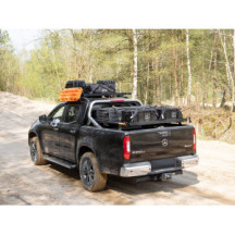 Mercedes-Benz X-Class w/MB Style Bars (2017-Current) Slimline II Load Bed Rack Kit