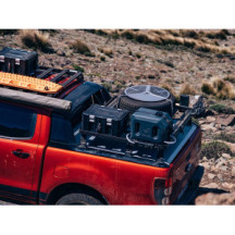 Pickup Roll Top with No OEM Track Slimline II Load Bed Rack Kit / 1425(W) x 1156(L) / Tall