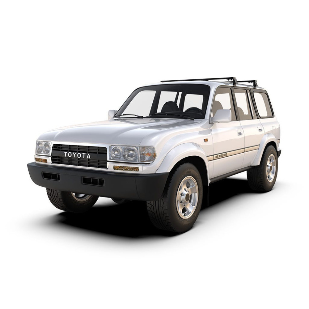 Toyota Land Cruiser 80 Kit de barras de tejadilho / Gutter Mount