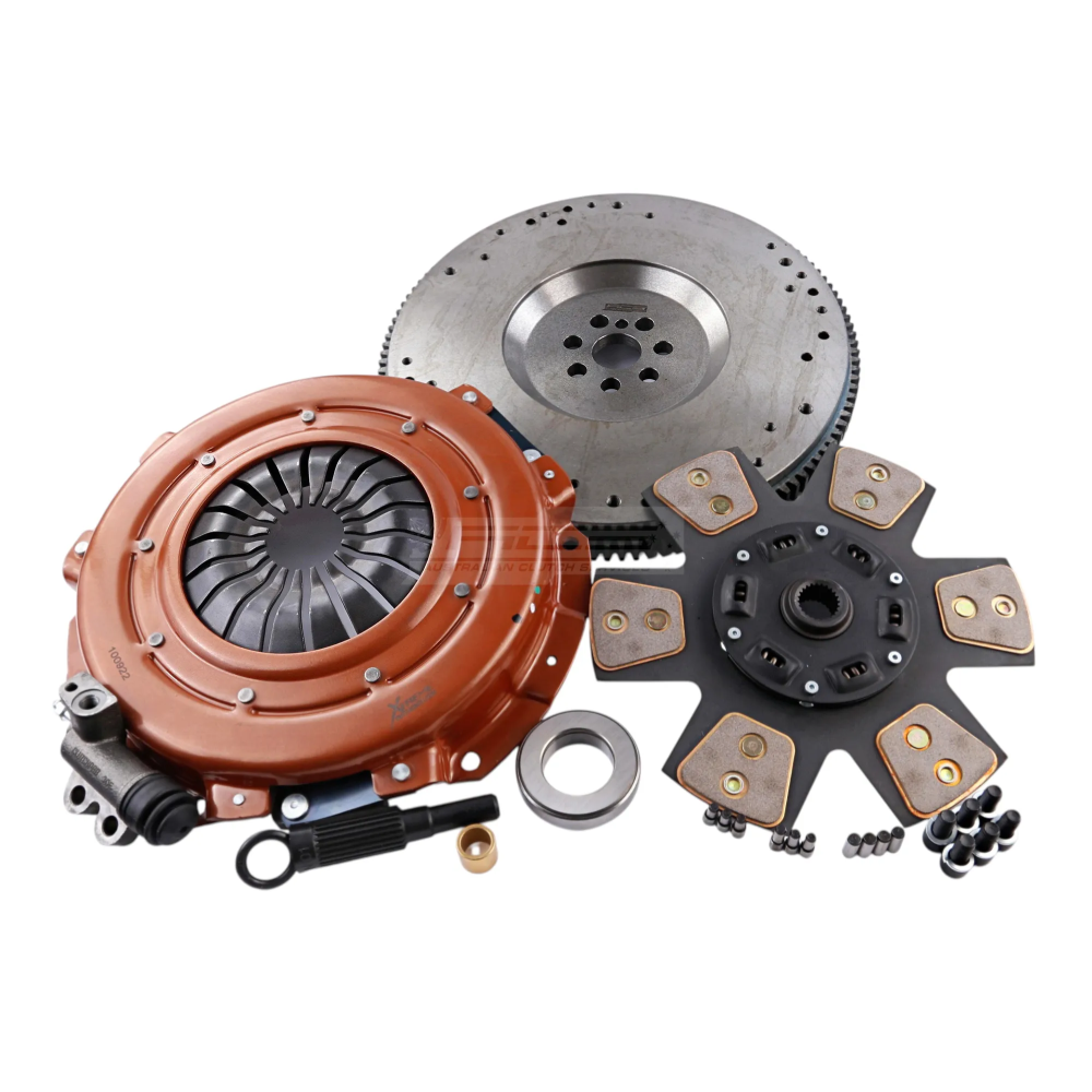 Kit de Embraiagem - Xtreme Outback Extra Heavy Duty Cerâmico com Molas com Volante do Motor 1140Nm 1300KG (55% inc.)