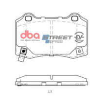 DBA SSEV STREET SERIES Pastilhas de Travão [Tesla Roadster 2012 On / Model S 2014 On / Model X 2016 On R