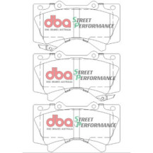 Brake Kit - 4000 Series T3 Slotted & Street Performance Pastilhas de Travão (2x DBA42724XS + DB1838SP)