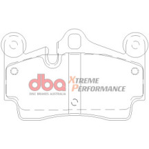 Brake Kit - 4000 Series T3 Slotted & Xtreme Performance Pastilhas de Travão (2x DBA42245S + DB1677XP)