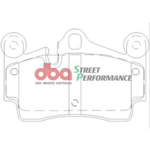 Brake Kit - Street Series T2 Slotted & Street Performance Pastilhas de Travão (2x DBA2245S + DB1677SP)