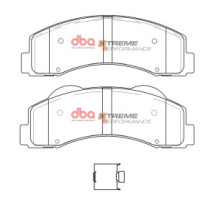 Brake Kit - 4000 Series T3 Slotted & Xtreme Performance Pastilhas de Travão (2x DBA42790S + DB15121XP)