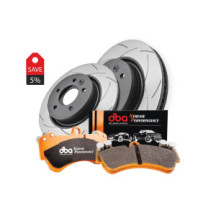 Brake Kit - Street Series T2 Slotted & Xtreme Performance Pastilhas de Travão (2x DBA534S + DB1283XP)