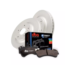Brake Kit - Street Series En-Shield Plain & Street Series Pastilhas de Travão (2x DBA3766E + DB15074SS)