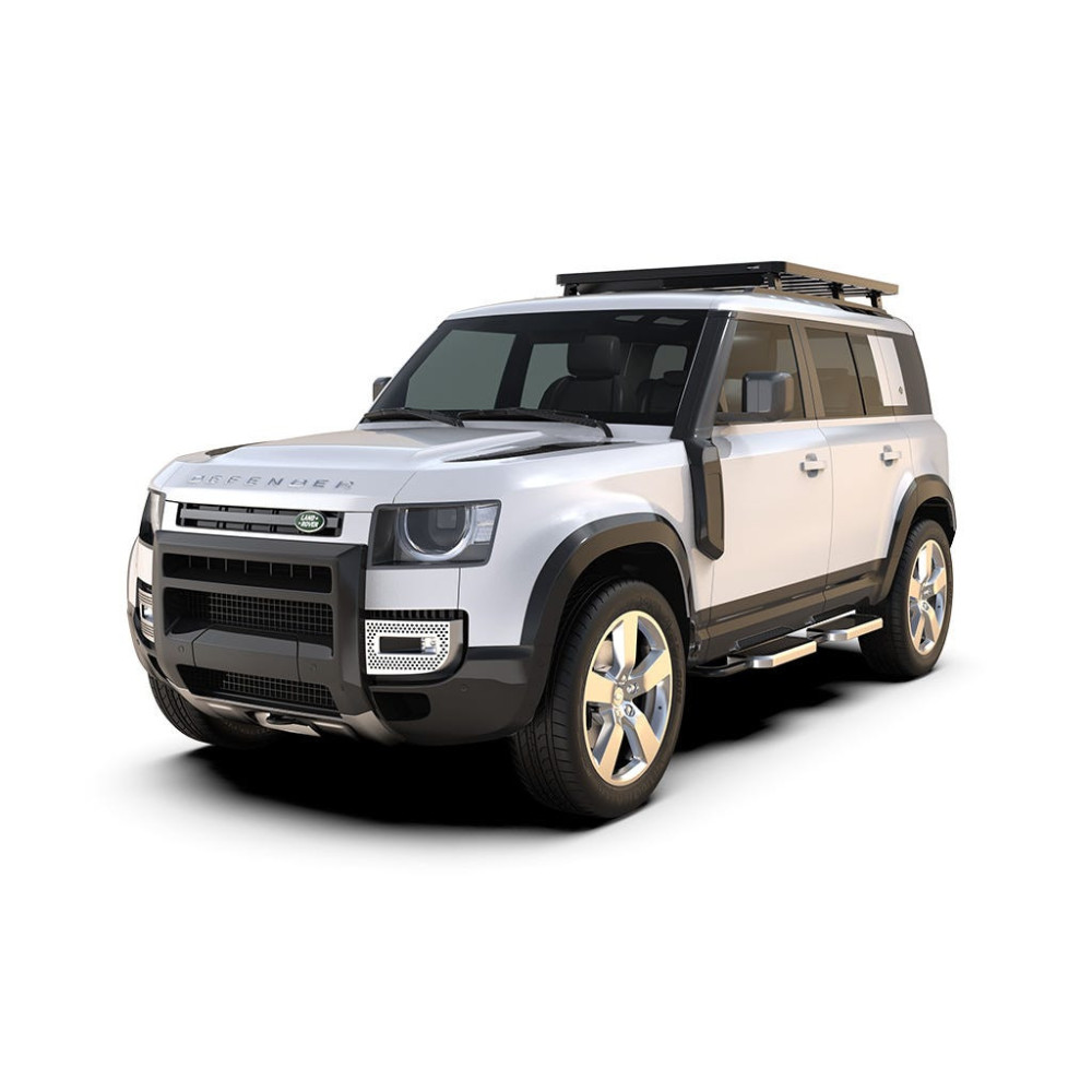 Land Rover New Defender (2020-Current) 110 w/OEM Tracks Slimline II Kit de grade de tejadilho
