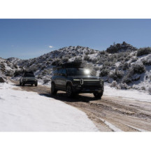 Rivian R1S (2022-Current) Slimline II Kit de grade de tejadilho