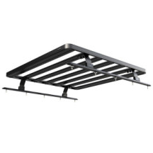 Pickup Roll Top with No OEM Track Slimline II Load Bed Rack Kit / 1425(W) x 1358(L)