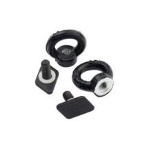 Black Fixação de carga Rings / Eye Bolts for Tracks