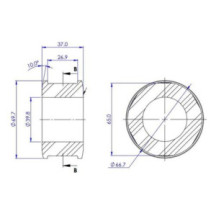 Hyundai Kona/i30 N Blade Arm Bush Kit (80 duro/ShA)