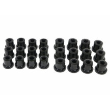 Front and Rear Leaf Spring and Shackle Bush Kit Severe Duty (95 duro/ShA)