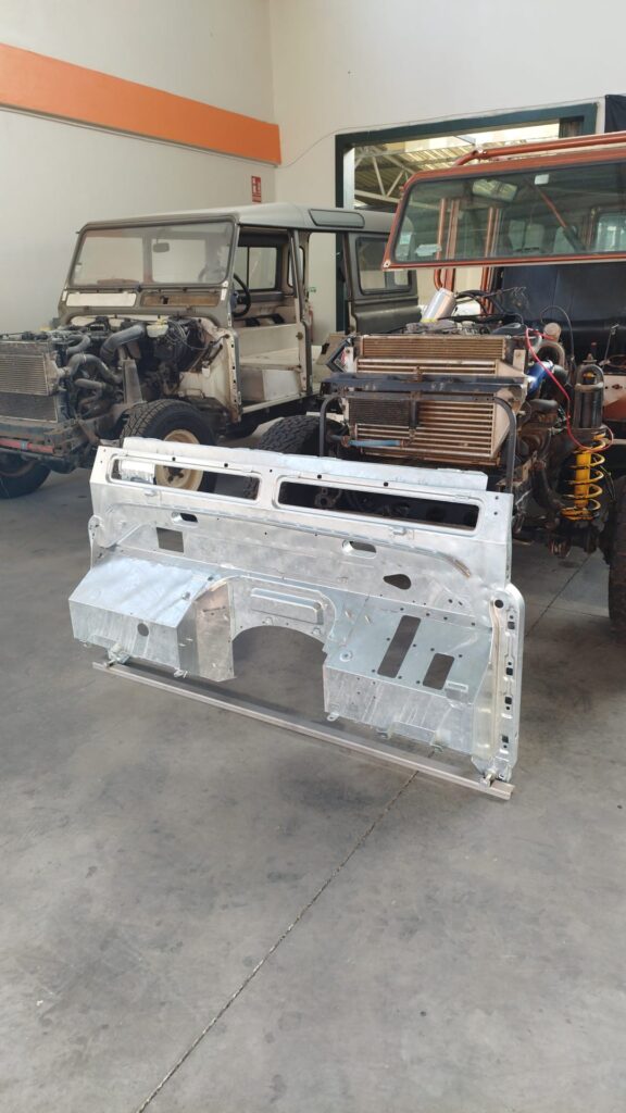 Land Rover Defender – Substituição do Corta-Fogo por Corta-Fogo Galvanizado